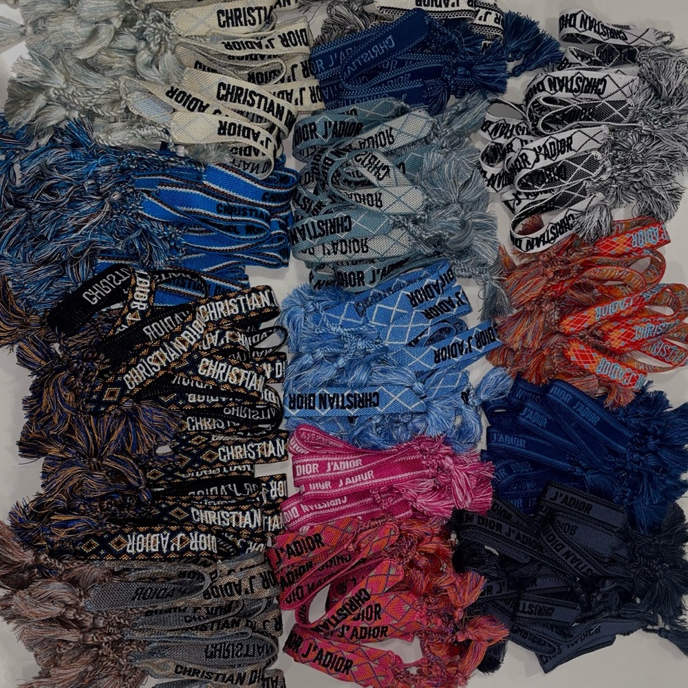 Christian Dior lot of about 170 bracelets